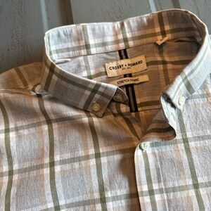 Crosby & Howard Men's‎ Button Down Plaid Shirt Size XL